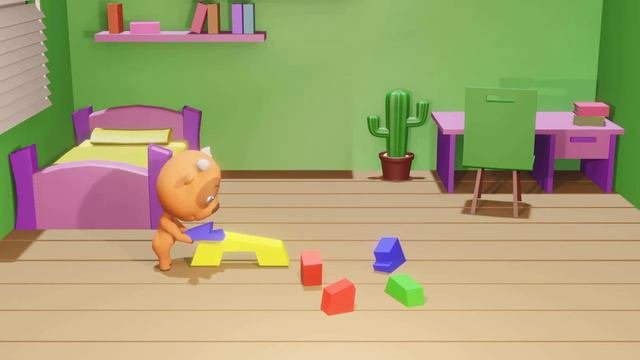 Буква А. Русский алфавит для детей. Игра Тикиту.
