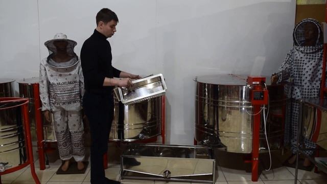 Новинка ! Горизонтальный бак-отстойник для фильтрации меда.