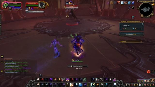 World of Warcraft Shadowlands M1 Macbook Air 1080p FULLHD Dungeon Gameplay FPS Test