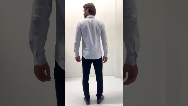 Мужская рубашка приталенная Antonio Moretti размер XL