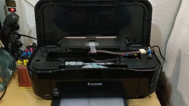 Принтер Canon PIXMA iP4840 + СНПЧ (після року простою без діла)