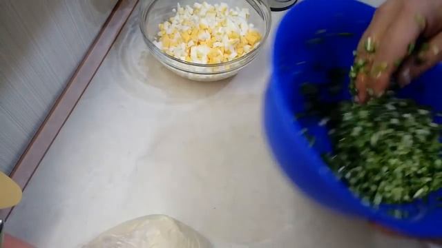 ПИРОЖКИ С ЯЙЦОМ И ЛУКОМ! МАМИН РЕЦЕПТ!