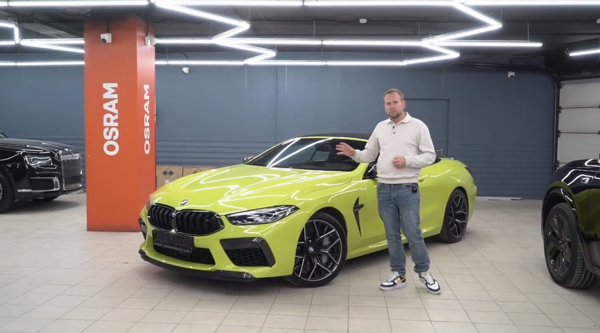 Полная оклейка кузова BMW M8 Competition