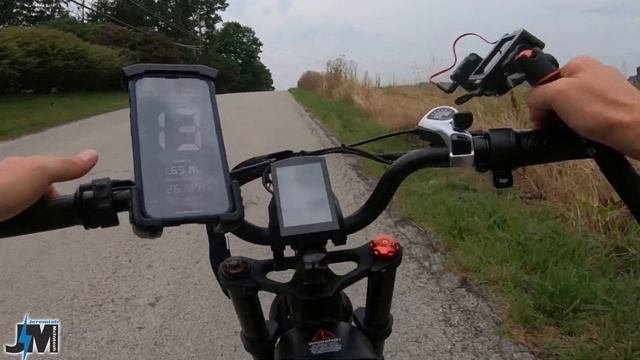 GForce ZM 750w E-bike Review! A Fast Fat Tire  Electric Bike!