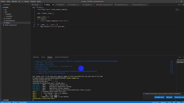 Docker - conexión entre fastapi y flask  ( docker-compose)
