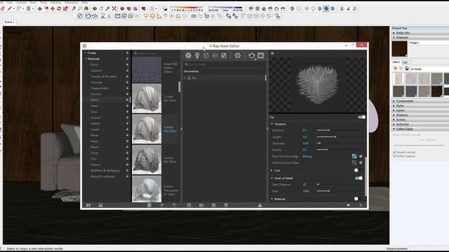 Vray For Sketch Up Series #4  Interior Scene Tutorial [Part 2 Rendering & Post production ]