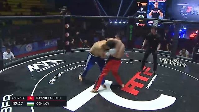 ATFC 15: Бехруз Ачилов Vs Дамирбек Пайзулла Уулу - полний бой|Кикбоксинг