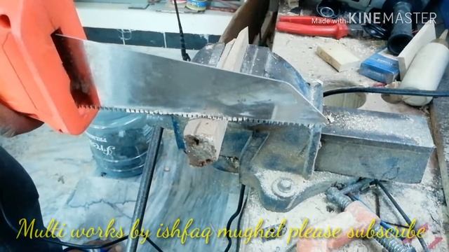 How to ues Powered hand saw