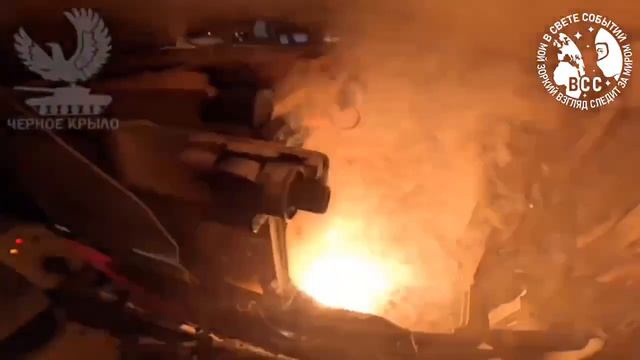 Видео попадания Джавелина изнутри танка Т-90М.