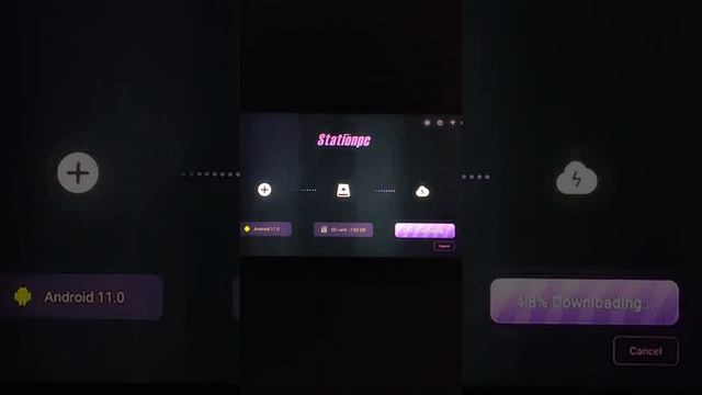 Installing Android 11 on SD card on Firefly Station P2 Mini PC with OS Assistant application #short