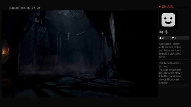 Aooont90's Live PS4 Broadcast of me playing until dawn part 8