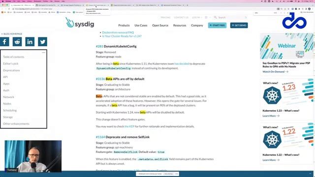 Cloudowski LIVE #1 - Po co mi ten nowy Kubernetes 1.24?