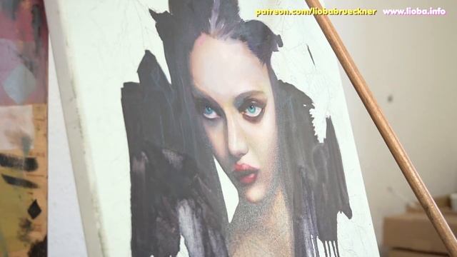 OIL PAINT FROM RUSSIA??? Masterclass Oil paint REVIEW + Speedpaint!