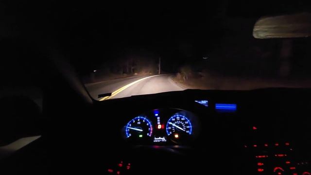 Mazda 3 POV Night Drive