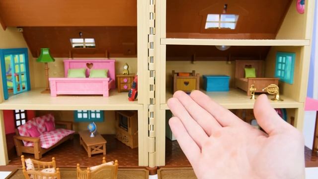¡Niños, aprendamos palabras comunes con Woodzeez Toy Dollhouse!