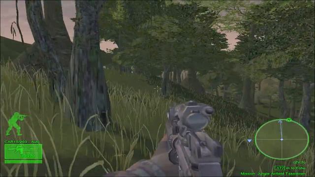 Delta Force Black Hawk Down Team Sabre | Mission 2 Columbia Jungle Airfield Takedown | Walkthrough