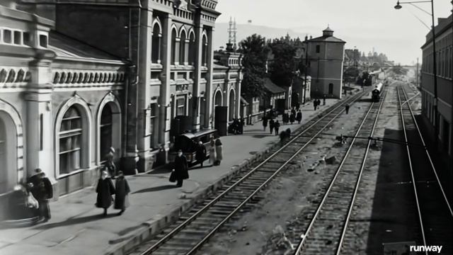 Нейросеть оживила старые фотографии Одинцово т окрестностей.mp4