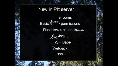 Phoenix 1.4 Chat Server Series Overview