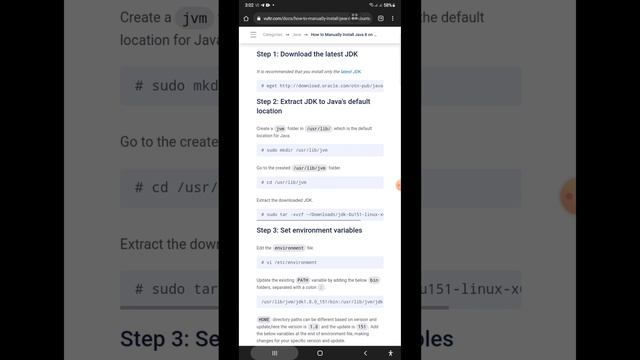 How to install java 8 orcale kali linux on android phone (jdk 8)