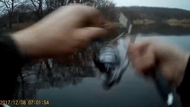 Ловля щуки на воблер   TsuYoki  FLIRT 128 SP .Начало зимы