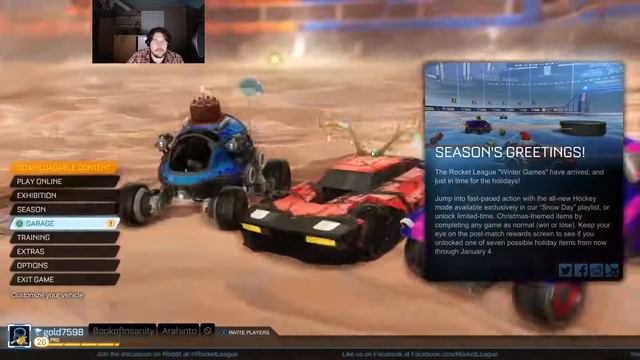 Rocket League - Holiday Special Matches - 2 - Getting Festive - Team Liquid Dinosaur