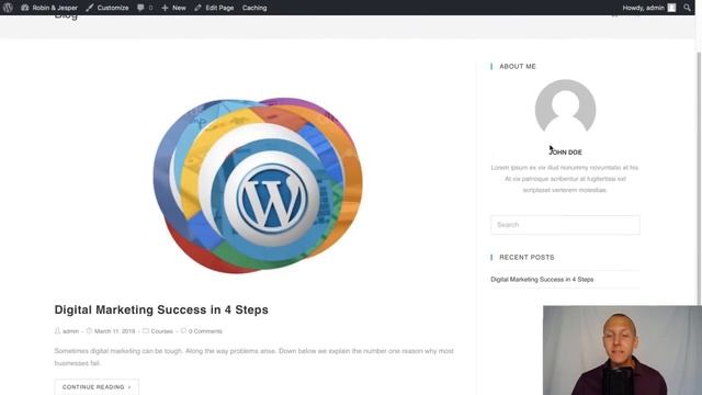 WordPress Sidebar Design | How to Add Sidebar in WordPress | Create a Different Sidebar on Wordpres