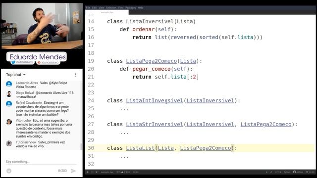 Live de Python #120 - Strategy - Padrões de projeto #05