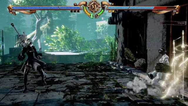 Soul Calibur VI 　ニーアオートマタ　２Ｂ【黒】　ｖｓ　２ｐ【白】