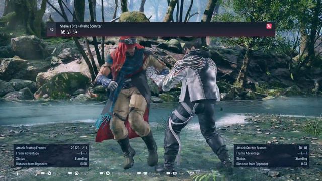 TEKKEN 8  - SHAHEEN against BLOCKED opponent. FRAME DATA learn and punish your opponent