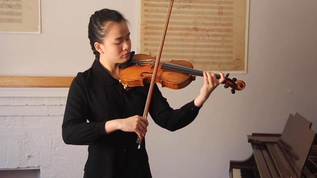 Bach Solo Sonata 1, Danqi Zeng