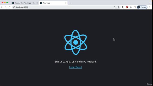 19 - Reviewing the React project files