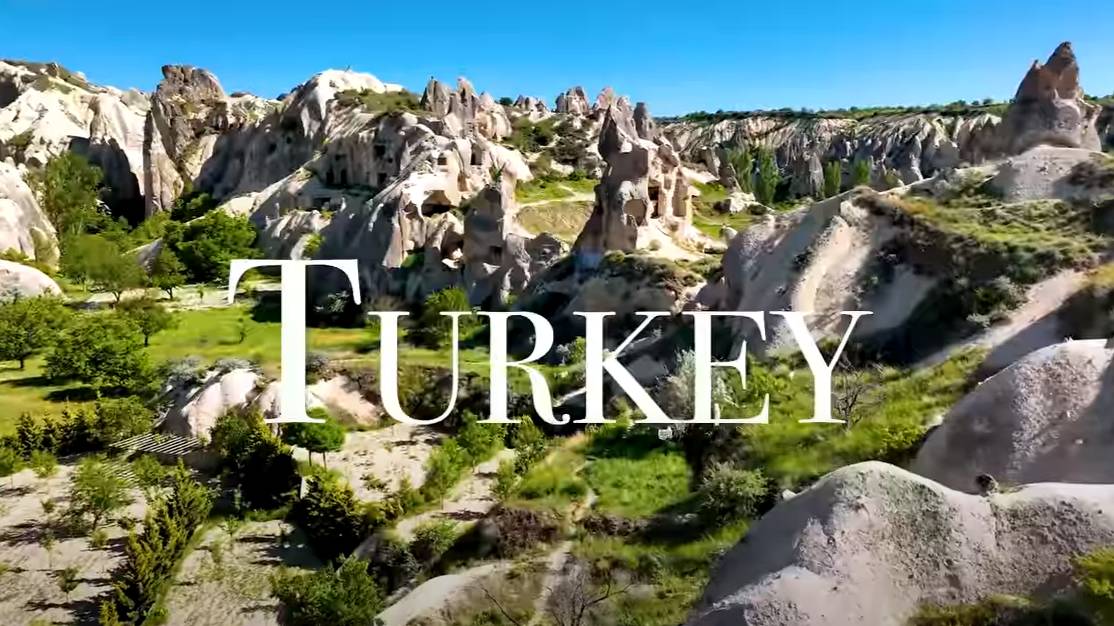 Расслабляющая музыка и красивые видео природы Турция