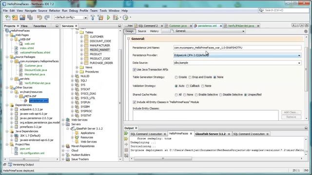 Birds Eye View of Java EE 6 & PrimeFaces on Maven