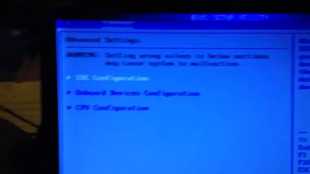 1215N netbook bios options