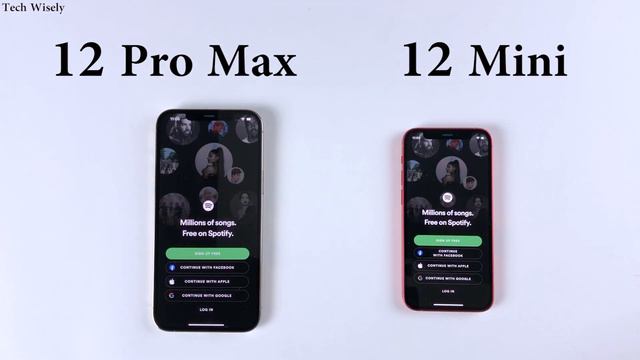 iPhone 12 Mini vs 12 Pro Max : Speed Test + Size Comparison + Ram Management