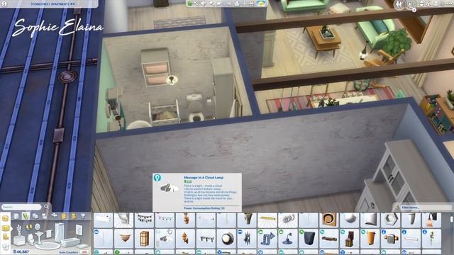 CRAFTER'S DREAM APARTMENT ? Nifty Knitting ? The Sims 4: Apartment Renovation Speed Build