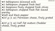 Recipe New potato and spinach frittata