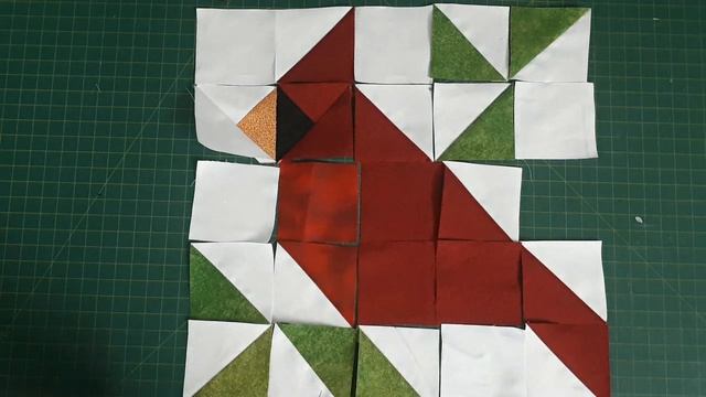 Cardinal Christmas Block