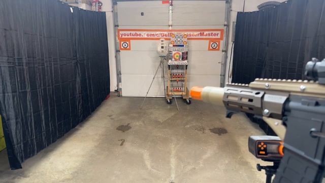Demo & FPS Test - Custom M4A1 Gel Ball Blaster - PDX Conversion+ Performance Upgrades! Gelblastergu
