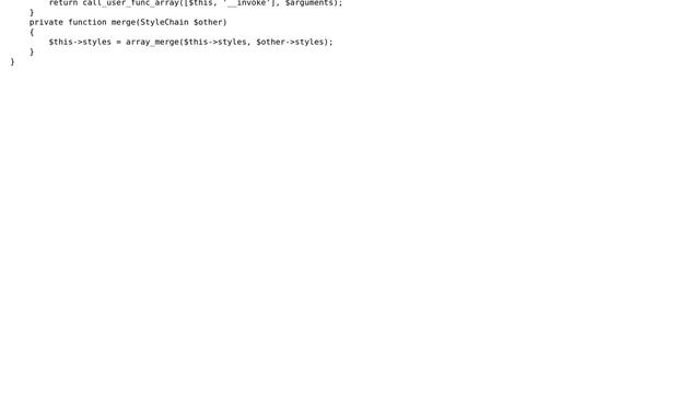 Code Review: A small PHP library for styling terminal output
