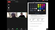 Using Zoom in Split Screen Mode (with Camera On)