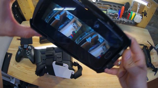 Квадрокоптер Visuo xs809hw настройка FPV системы.