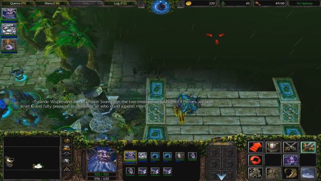 Terror of the Tides - Warcraft 3 The Frozen Throne Night Elf Campaign Movie