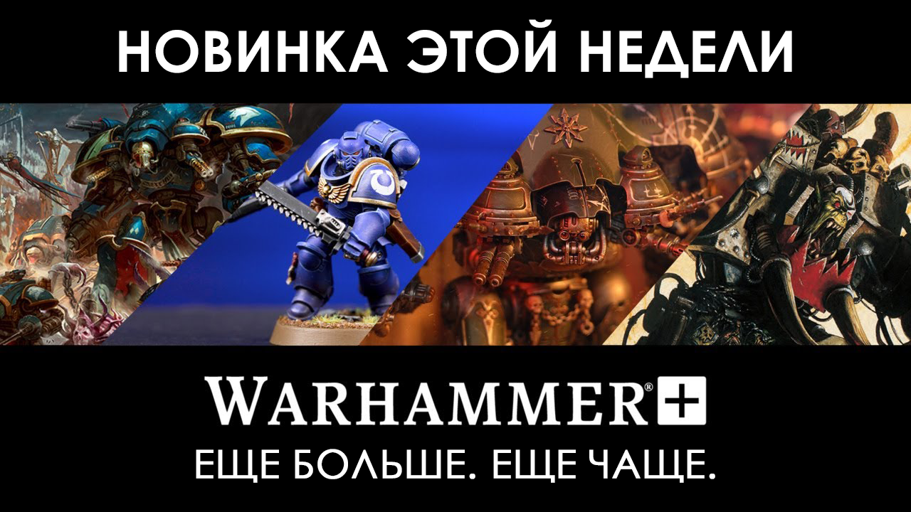 Что нового на Warhammer+ [27.07.2022 г.]