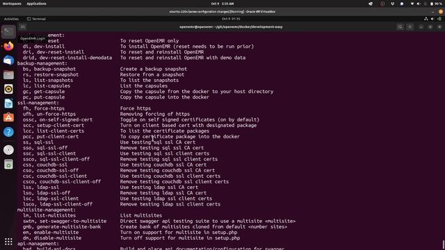 OpenEMR Easy Docker Development - Snapshots and Capsules - Video 4