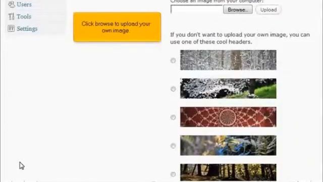 HOW TO CHANGE WORDPRESS HEADER