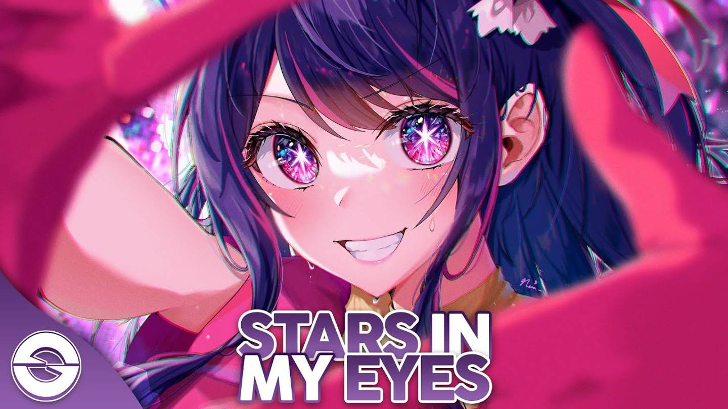 Nightcore - Stars In My Eyes (Lyrics), текст песни #песня #nightcore #найткор