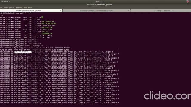 Hping3 Attack - Detection With Tcpdump And Netstat Tools - Protection Using Iptables Rules