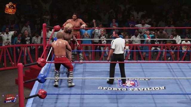The Midnight Rockers VS. The Midnight Express | ⭐WORLD MOD PREMIERE⭐ | AWA | Gameplay