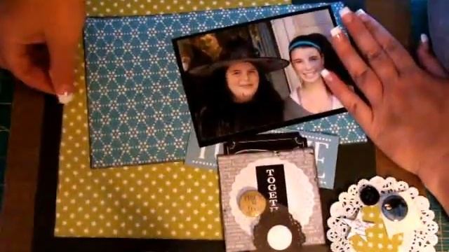 Halloween / Scrapbooking Process Video Number 1